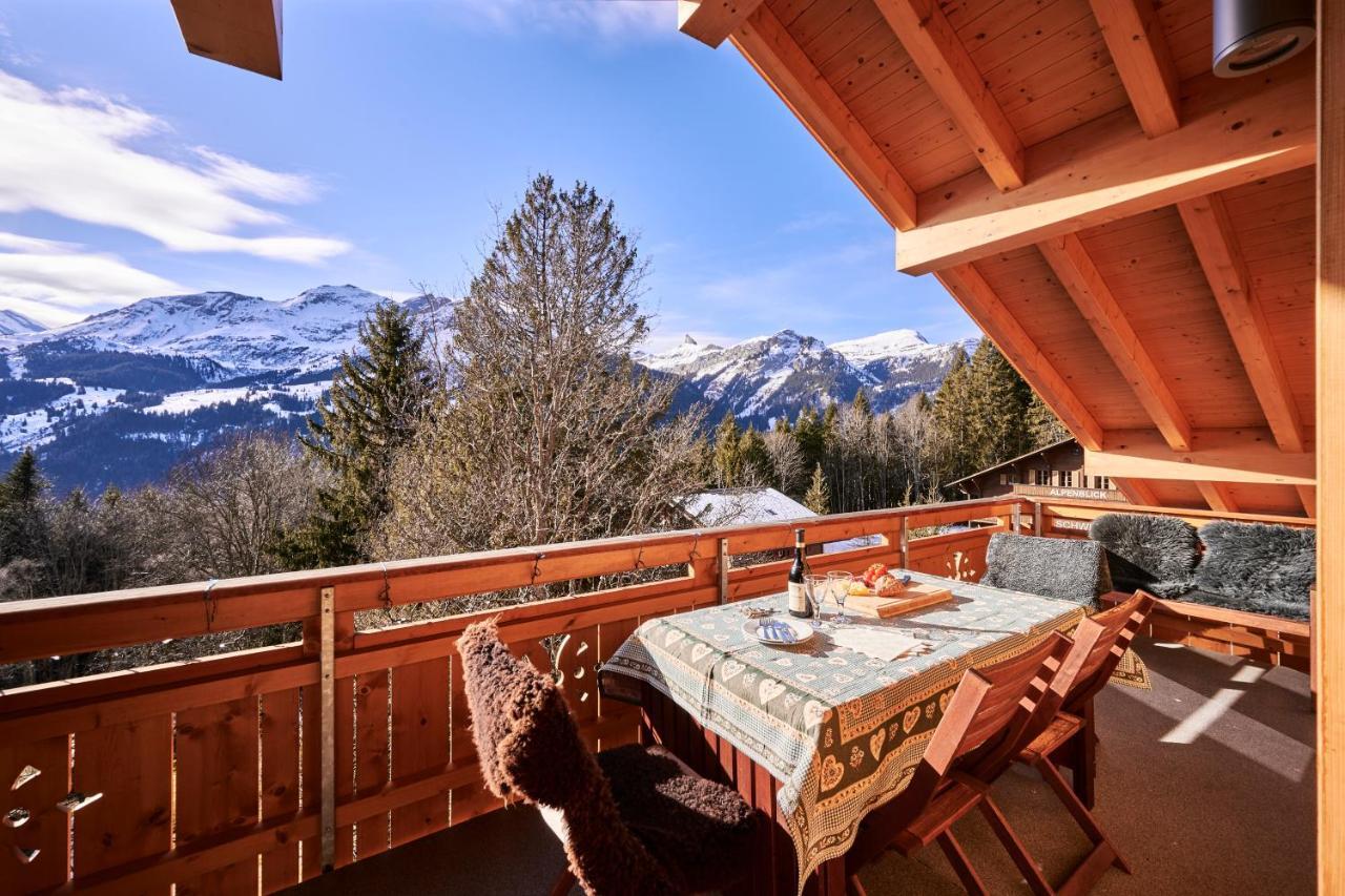 Chalet Bergfrieden Penthouse Wengen Ngoại thất bức ảnh