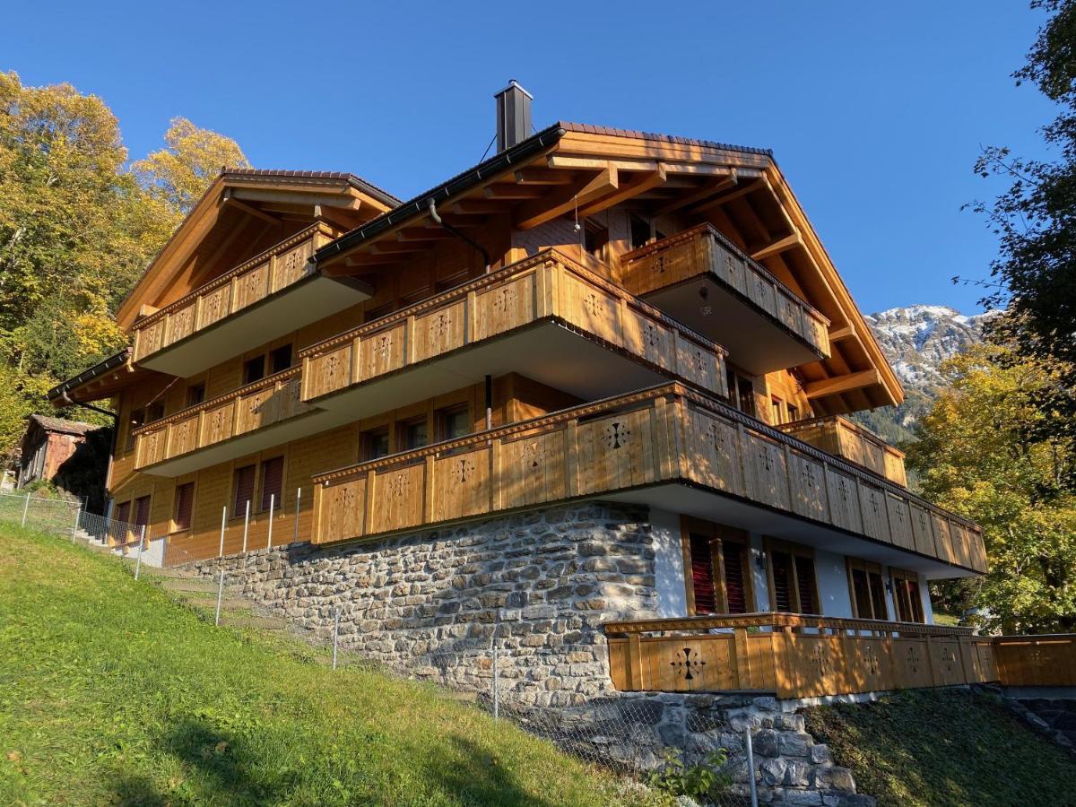 Chalet Bergfrieden Penthouse Wengen Ngoại thất bức ảnh