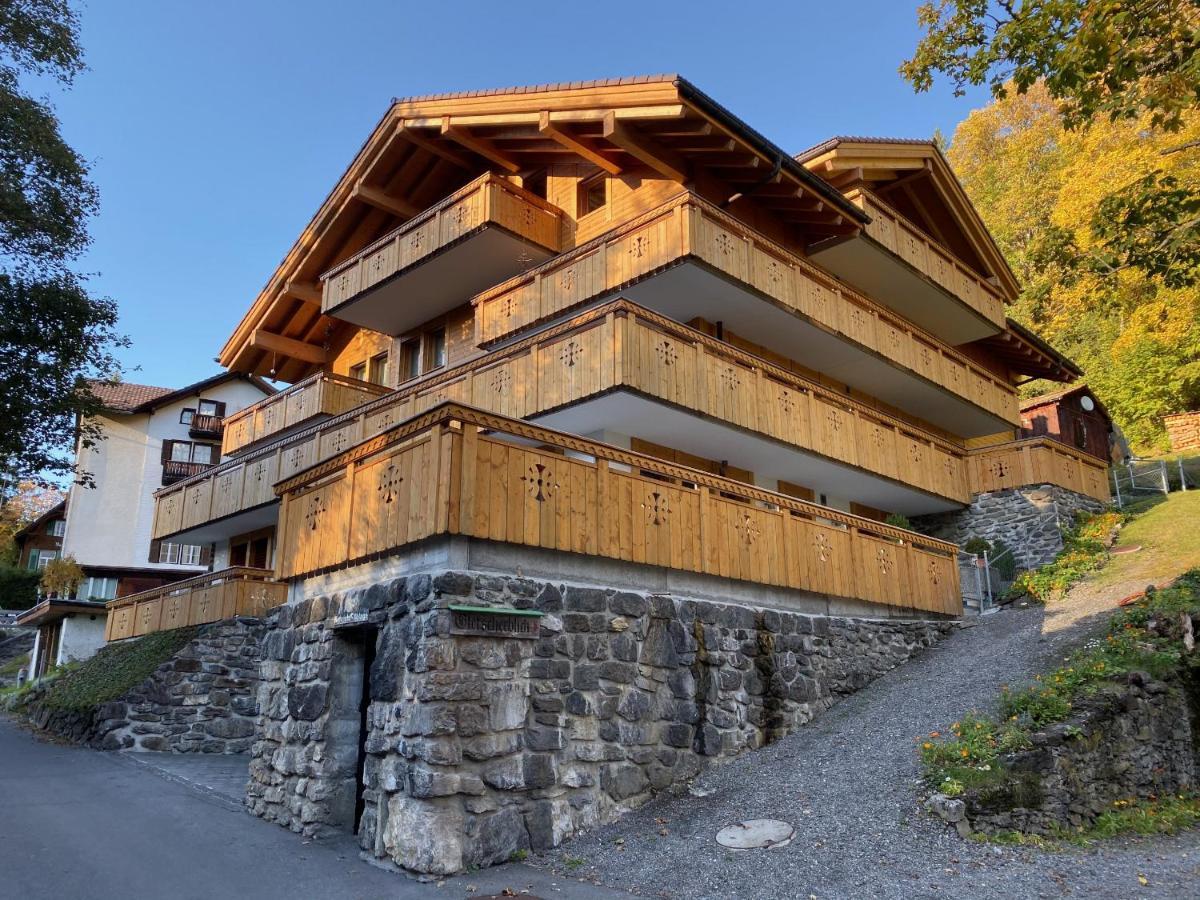 Chalet Bergfrieden Penthouse Wengen Ngoại thất bức ảnh