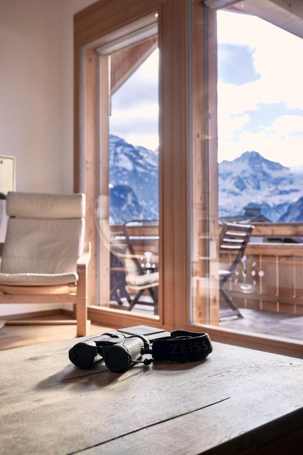 Chalet Bergfrieden Penthouse Wengen Ngoại thất bức ảnh