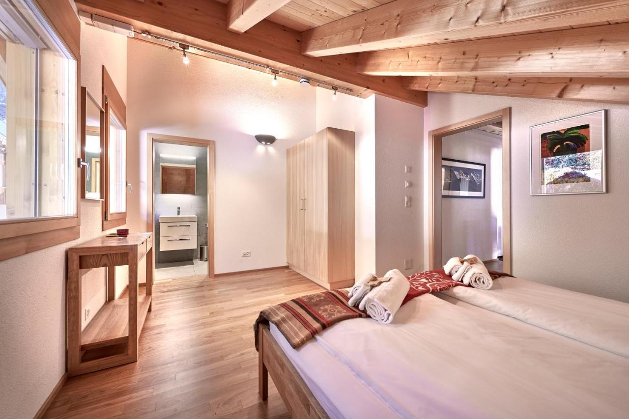 Chalet Bergfrieden Penthouse Wengen Ngoại thất bức ảnh