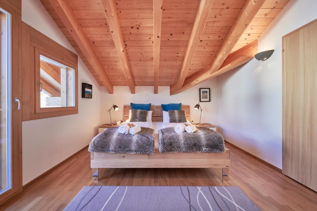 Chalet Bergfrieden Penthouse Wengen Ngoại thất bức ảnh
