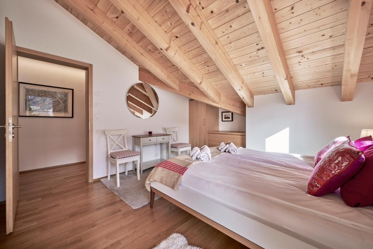 Chalet Bergfrieden Penthouse Wengen Ngoại thất bức ảnh