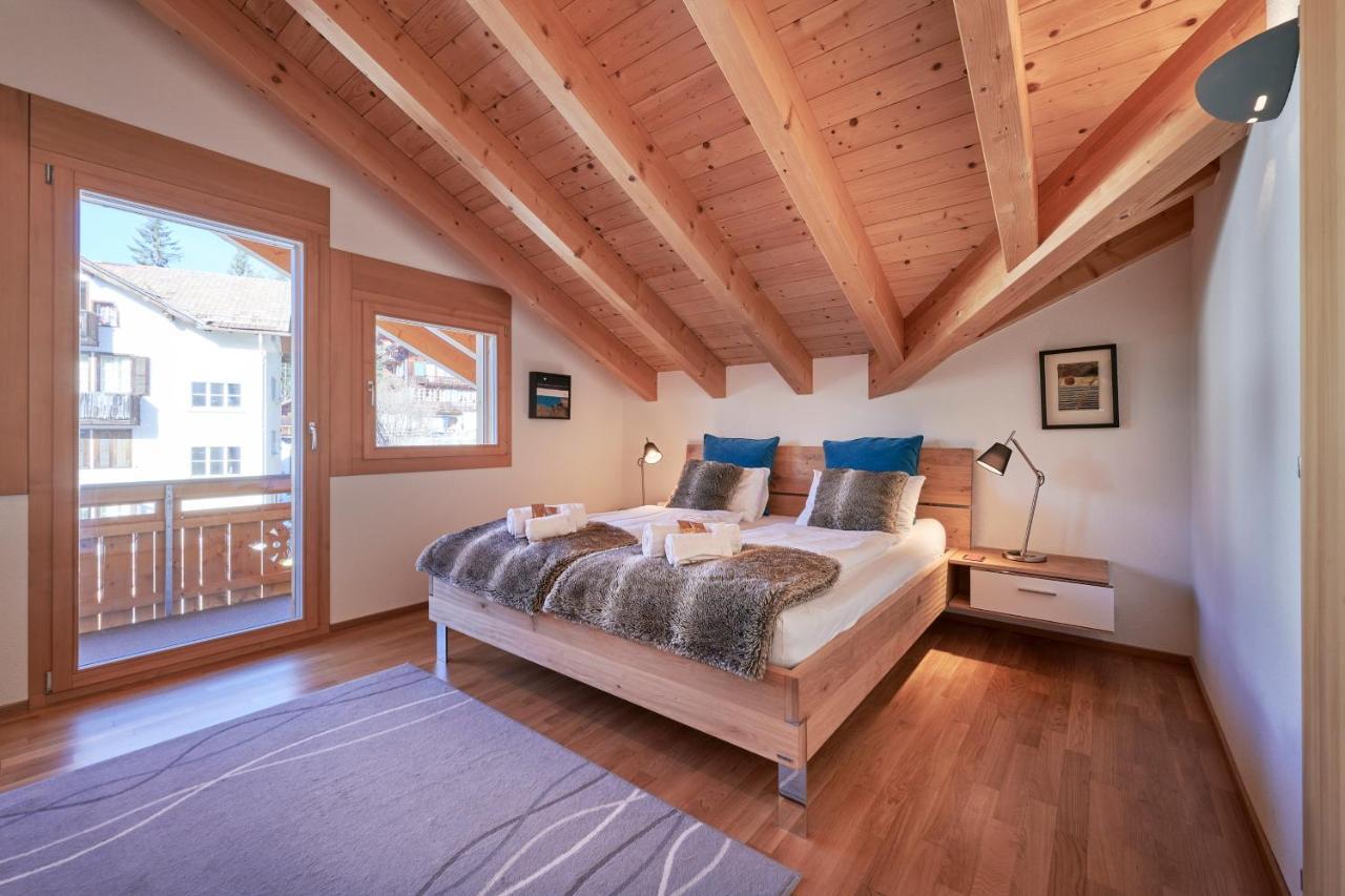 Chalet Bergfrieden Penthouse Wengen Ngoại thất bức ảnh